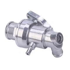 Корпус термостата под 1 датчик с термостатом Ford Transit 2.5 TD 1988-2000